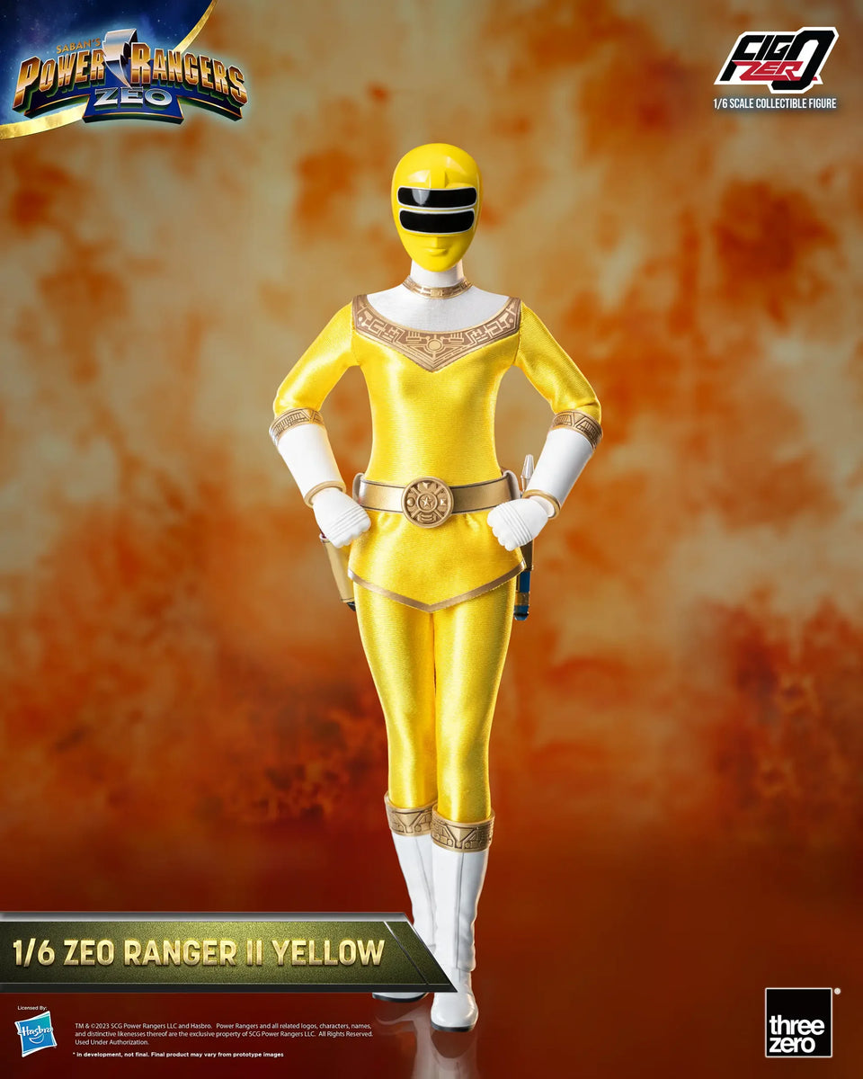 Power Rangers Zeo FigZero 1/6 Zeo Ranger II Yellow - Hobby Bee Canada