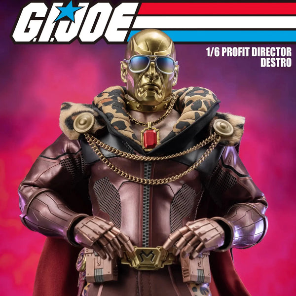 G.I. Joe FigZero 1/6 Profit Director Destro