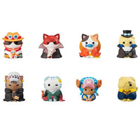 Mega Cat Project One Piece Nyan Piece Nyan! Vol.1 I’m gonna be king of Paw-rates (Set of 8)