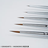 GRANDARTS x MADWORKS GM-01 PURE KOLINSKY PAINT BRUSHES (5PC SET)