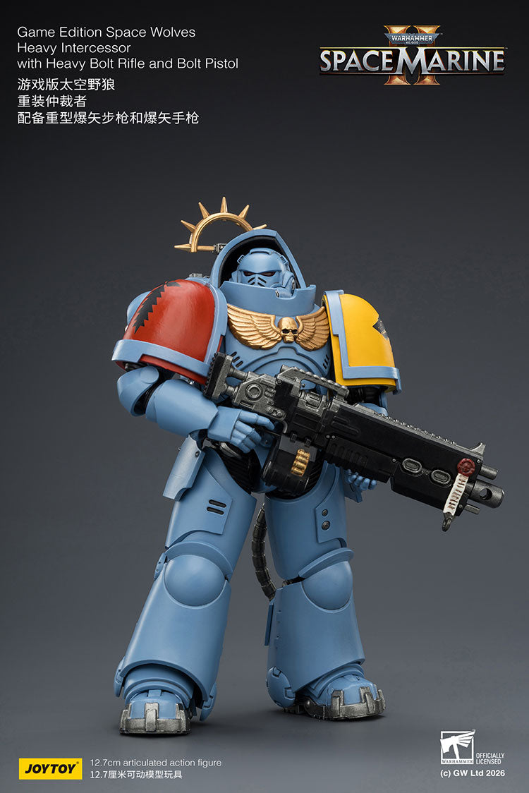 WARHAMMER Game Edition Space Wolves Heavy Intercessor with Heavy Bolt ...