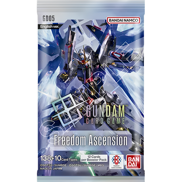 Gundam Card Game: Freedom Ascension Booster Pack (GD05) - Hobby