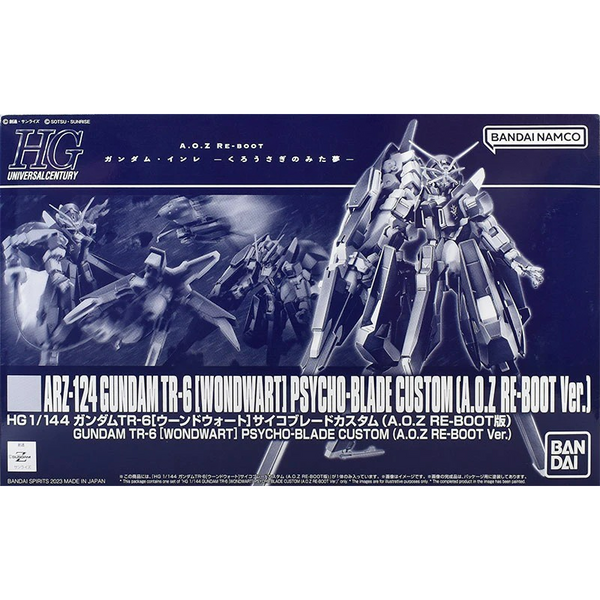 Bandai Hobby HG 1/144 Gundam TR-6 [Wondwart] Psycho Blade Custom A.O.Z.RE-BOOT Ver. (5064911)