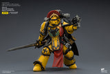 WARHAMMER Imperial Fists Legion Praetor in Mk III Armour with Power Sword and Bolt Pistol