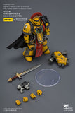 WARHAMMER Imperial Fists Legion Praetor in Mk III Armour with Power Sword and Bolt Pistol