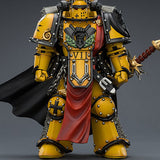 WARHAMMER Imperial Fists Legion Praetor in Mk III Armour with Power Sword and Bolt Pistol