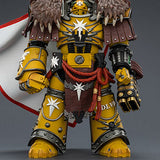 WARHAMMER Imperial Fists Lord Castellan Evander Garrius, The Tyrant of Cthonia with the Subjugator and Incineratus