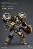 WARHAMMER Iron Warriors MkII Assault Legionary 1 with Bolt Pistol, Chain Axe & Combat Shield