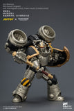 WARHAMMER Iron Warriors MkII Assault Sergeant with Disintegrator Pistol, Power Maul & Combat Shield