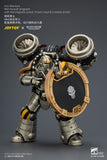 WARHAMMER Iron Warriors MkII Assault Sergeant with Disintegrator Pistol, Power Maul & Combat Shield