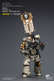WARHAMMER Iron Warriors MkII Legionary 1 with Vexilla, Bolter and Bolt Pistol