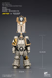 WARHAMMER Iron Warriors MkII Legionary 1 with Vexilla, Bolter and Bolt Pistol