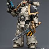 WARHAMMER Iron Warriors Mkll Tactical Sergeant with Power Sword, Bolt Pistol and Plasma Pistol