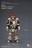 WARHAMMER Iron Warriors Mkll Tactical Sergeant with Power Sword, Bolt Pistol and Plasma Pistol