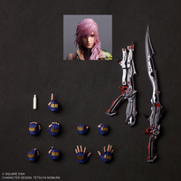 Final Fantasy XIII Play Arts Shin Lightning