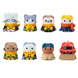 Mega Cat Project Mobile Suit Gundam Principality of Zeon Army Nya (Set of 8) (Reissue)