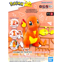 Bandai Hobby Pokemon Model Kit Quick!! #11 CHARMANDER (5064075)