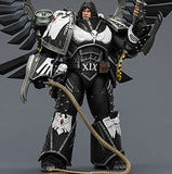 WARHAMMER Raven Guard Corvus Corax, Primarch of the XIX Legion with artificer-crafted lightning talons, archaeotech pistols, and whip