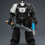WARHAMMER Raven Guard MkVI Tactical Sergeant with Power Sword, Bolter and Plasma Pistol