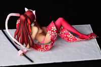Fairy Tail Erza Scarlet Cherry Blossom Cat Gravure Style
