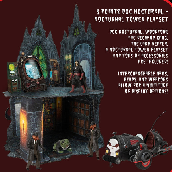 5 Points Nocturnal Tower Playset