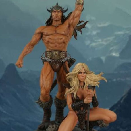 Conan the Barbarian Static Six Conan and Valeria 1/6 Scale Figure
