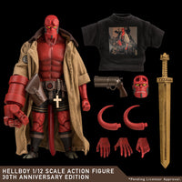 Hellboy 1/12 Scale Action Figure 30th Anniversary Edition