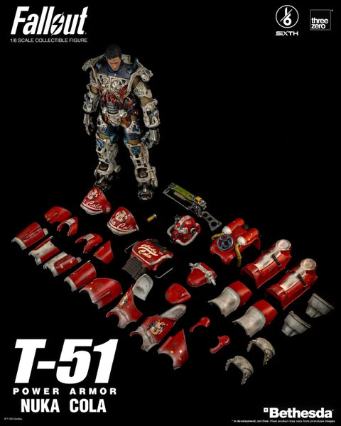 Fallout - 1/6 T-51 Nuka Cola Power Armor - Hobby Bee Canada Fallout - 1/6 T-51 Nuka Cola Power Armor - Hobby Bee Canada