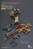 WARHAMMER Sons of Horus Maloghurst the Twisted, the Warmaster's Equerry with Legion Standard and Banestrike Bolter