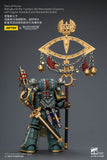WARHAMMER Sons of Horus Maloghurst the Twisted, the Warmaster's Equerry with Legion Standard and Banestrike Bolter