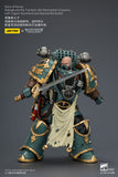 WARHAMMER Sons of Horus Maloghurst the Twisted, the Warmaster's Equerry with Legion Standard and Banestrike Bolter