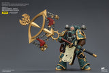 WARHAMMER Sons of Horus Maloghurst the Twisted, the Warmaster's Equerry with Legion Standard and Banestrike Bolter