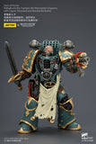 WARHAMMER Sons of Horus Maloghurst the Twisted, the Warmaster's Equerry with Legion Standard and Banestrike Bolter