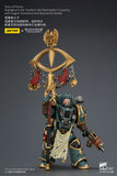 WARHAMMER Sons of Horus Maloghurst the Twisted, the Warmaster's Equerry with Legion Standard and Banestrike Bolter