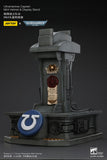 WARHAMMER Ultramarines Captain MkX Helmet & Display Stand