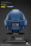 WARHAMMER Ultramarines Captain MkX Helmet & Display Stand