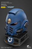 WARHAMMER Ultramarines Captain MkX Helmet & Display Stand