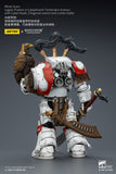 WARHAMMER White Scars Legion Praetor in Cataphractii Terminator Armour with Cyber Hawk, Chogorian sword and combi-melta