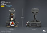 WARHAMMER White Scars MkX Helmet & Display Stand