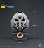 WARHAMMER White Scars MkX Helmet & Display Stand