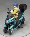 Yurucamp Shima Rin with 3-wheel Scooter