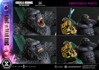 Prime 1 Studio Ultimate Diorama Masterline Godzilla x Kong: The New Empire Kong vs Skar King Bonus Version