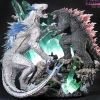 Prime 1 Studio Ultimate Diorama Masterline Godzilla x Kong: The New Empire Godzilla vs Shimo