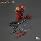 WARHAMMER Game Edition Blood Angels Veteran with Bolt Rifle, Chainsword and Bolt Pistol and Plasma Pistol