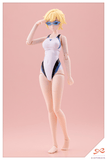Sousai Shojo Teien Saotome Rui Touou High School Competitive Swimsuit, Dreaming Style White Dolphin