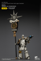 WARHAMMER Iron Warriors Command Squad Chosen with Legion Standard