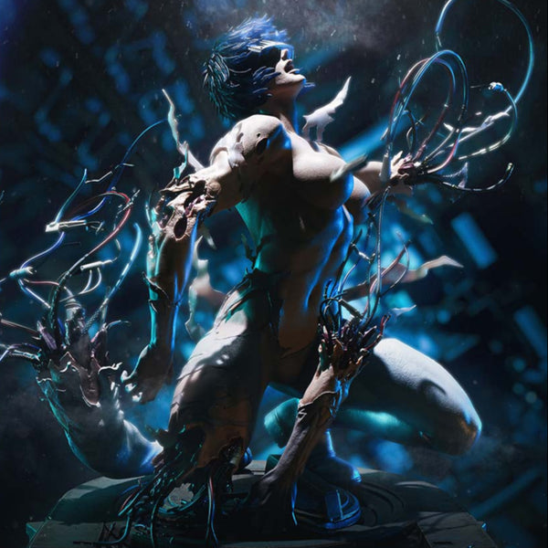 Prime 1 Studio Ultimate Premium Masterline GHOST IN THE SHELL Motoko Kusanagi VS Arachnida