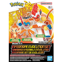 Bandai Hobby POKEMON MODEL KIT INFERNAPE EVOLUTION SET