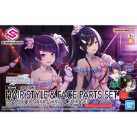[Backorder] Bandai Hobby 30MS OPTION HAIR STYLE & FACE PARTS SET (MAMIMI TANAKA/SAKUYA SHIRASE)