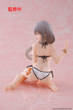 Uzaki-chan Wants to Hang Out! Desktop Cute Figure Tsuki Uzaki Swimwear Ver.